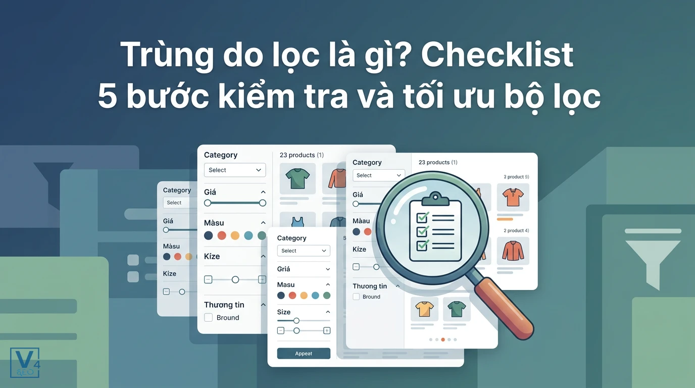 Mô phỏng quá trình kiểm tra và xử lý lỗi trùng do lọc trên website thương mại điện tử.