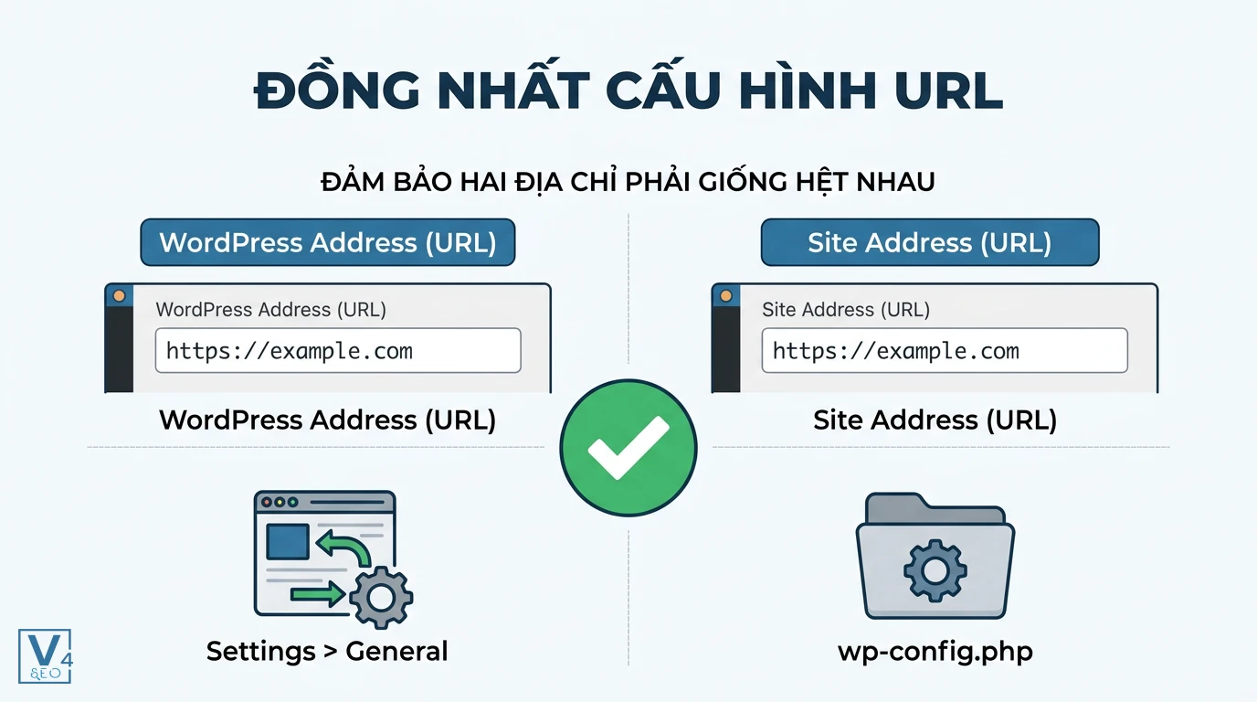 dong-nhat-cau-hinh-url-wordpress Đồng nhất WordPress Address và Site Address để tránh lỗi vòng lặp chuyển hướng.